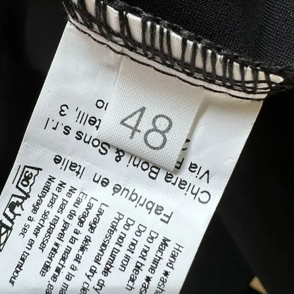 Chiara Boni Elegant Black Strapless Dress - Picture 12 of 12